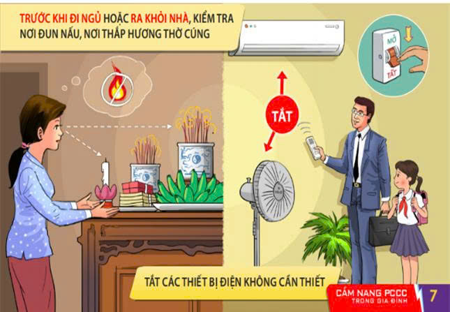 ảnh 1 tắt thiết bị điện khi ra khỏi nhà