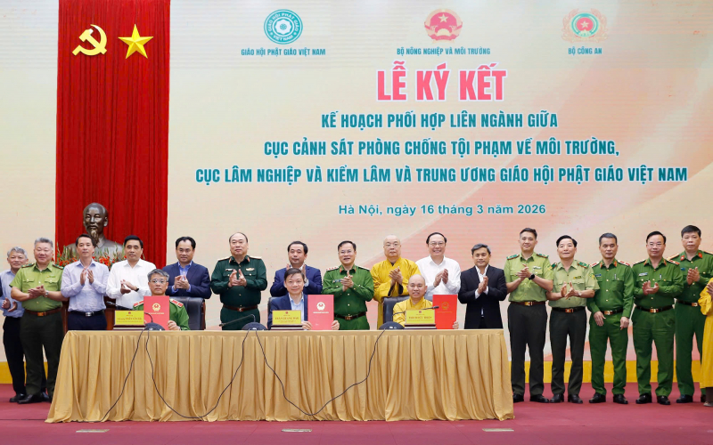 Các đơn vị ký kết Kế hoạch phối hợp công tác tuyên truyền