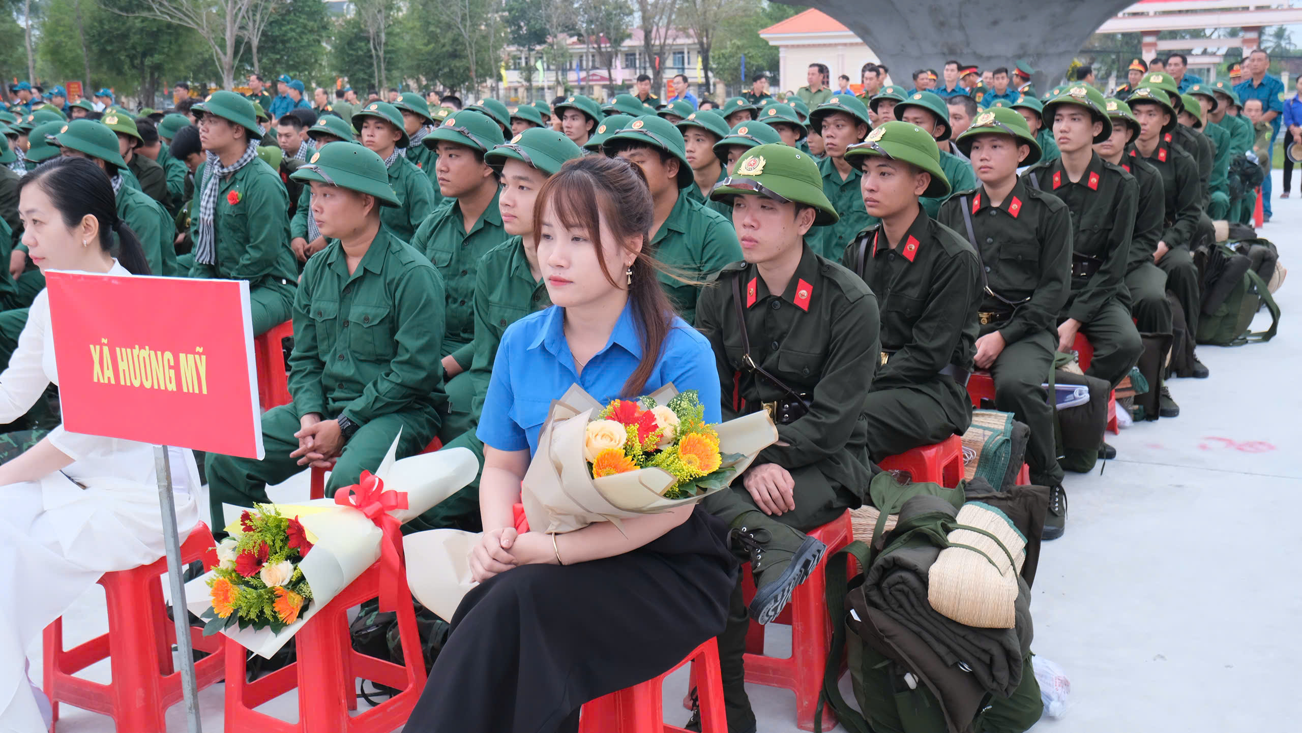 Công dân tham gia nghĩa vụ Công an nhân dân