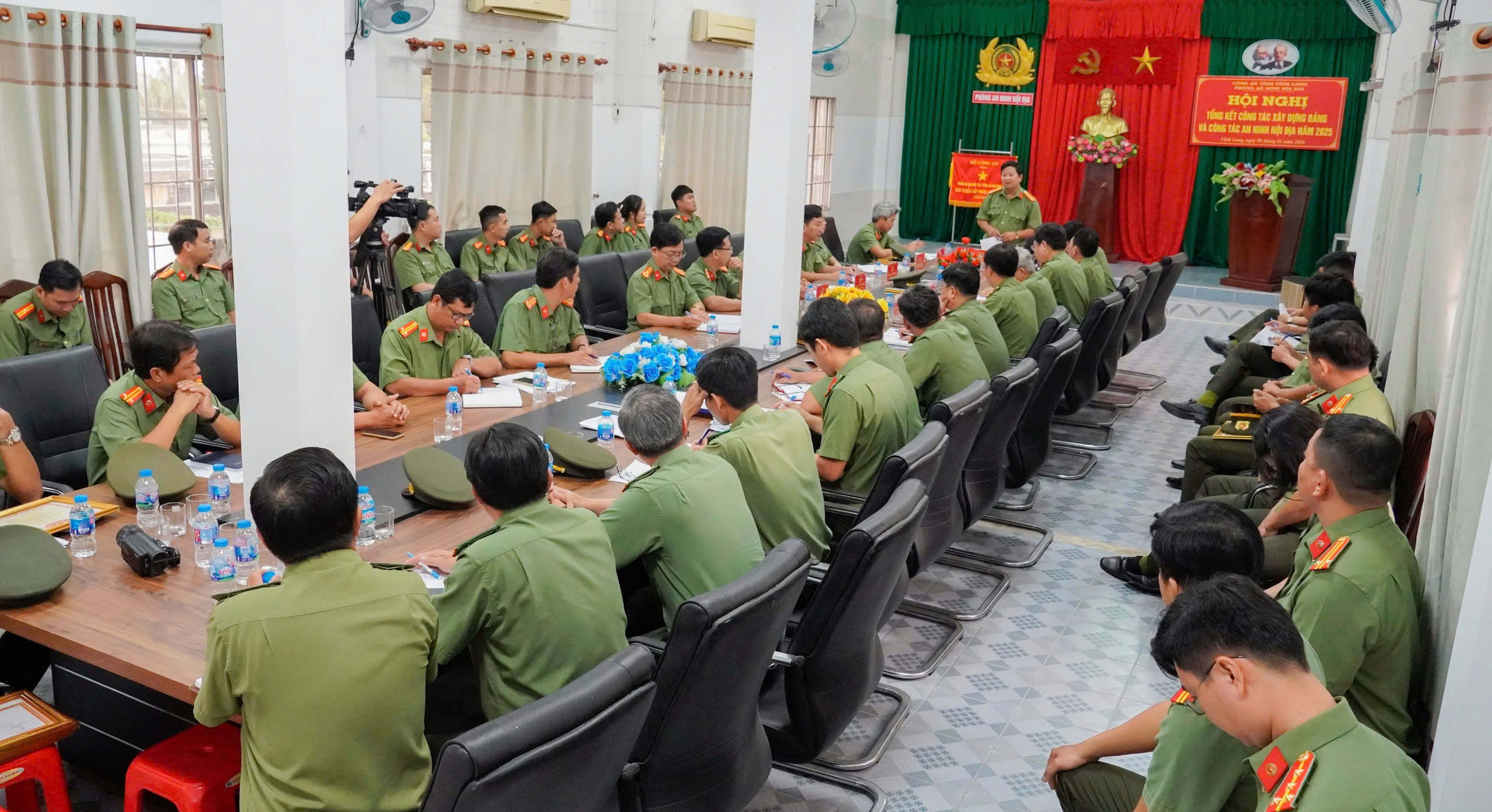 Đại tá Trần Quốc Phục chỉ đạo đảm bảo an ninh chính trị trên địa bàn tỉnh (1)