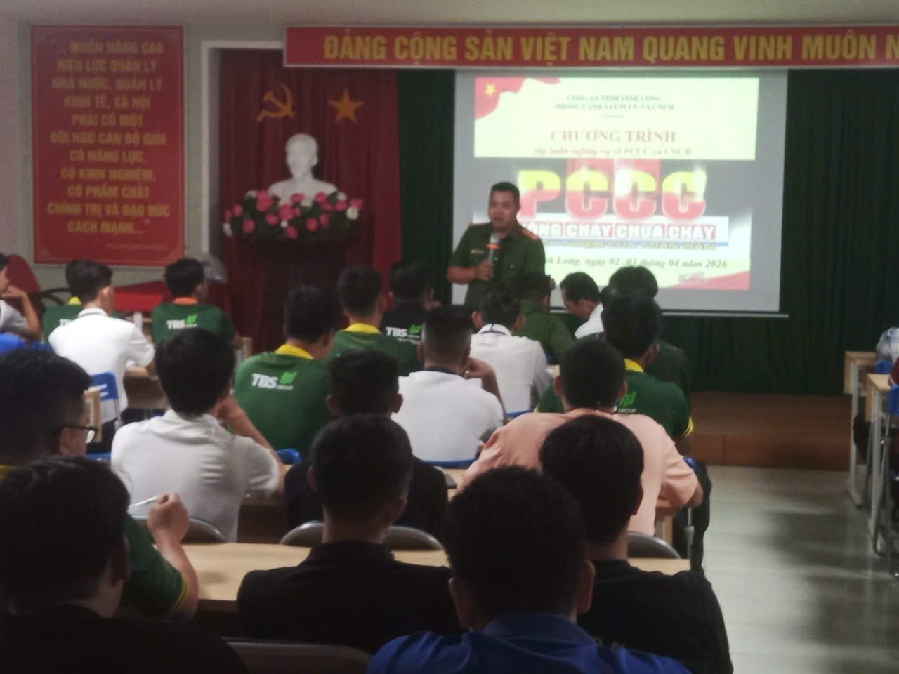 Ảnh 1 Học viên tham gia lớp huấn luyện