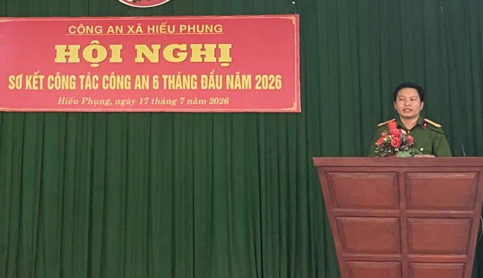 6, Ảnh phát biểu thảo luận của Tổ Cảnh sát khu vực