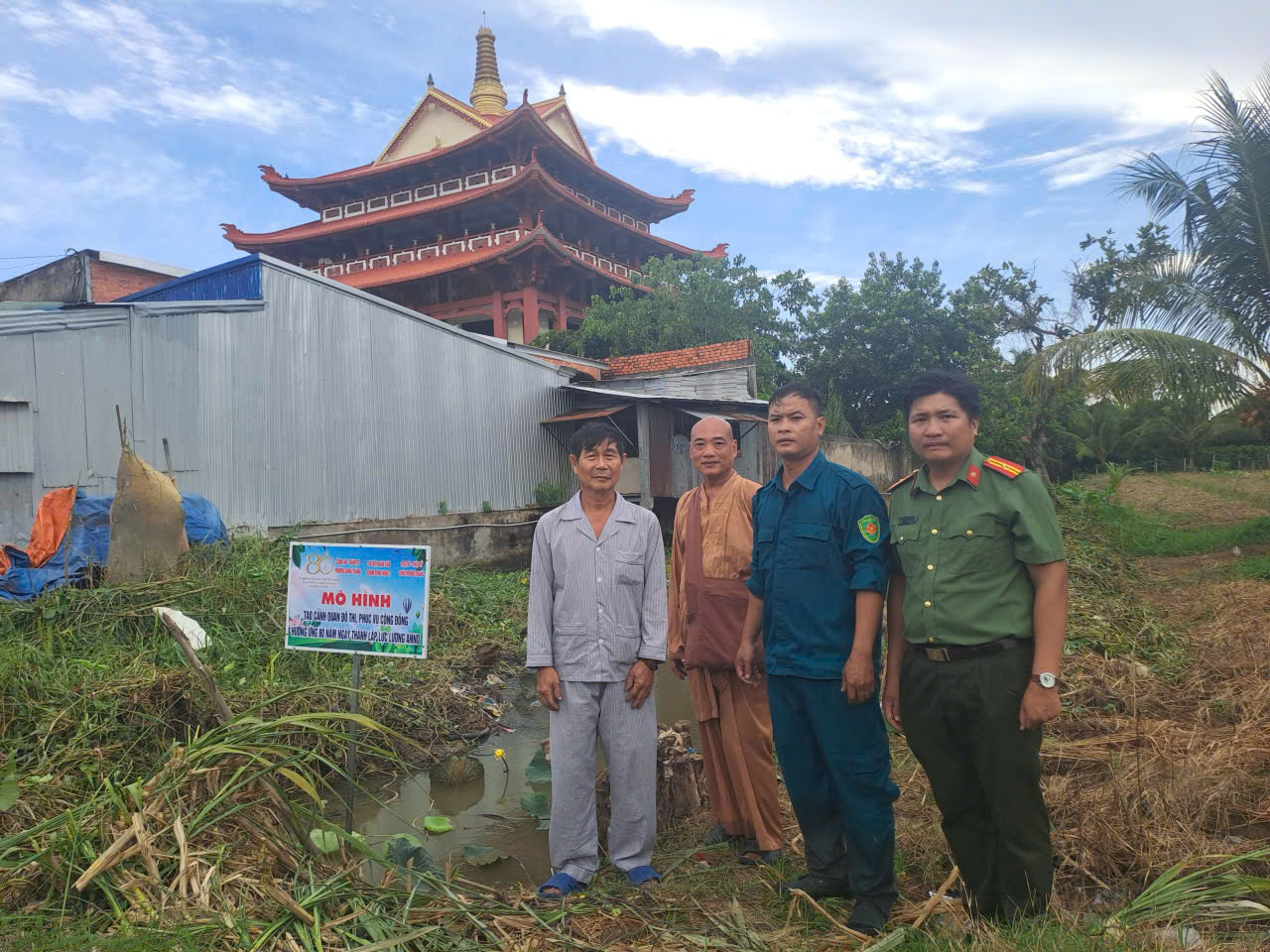 Ảnh Mô hình Tạo cảnh quan đô thị phục vụ nhân dân