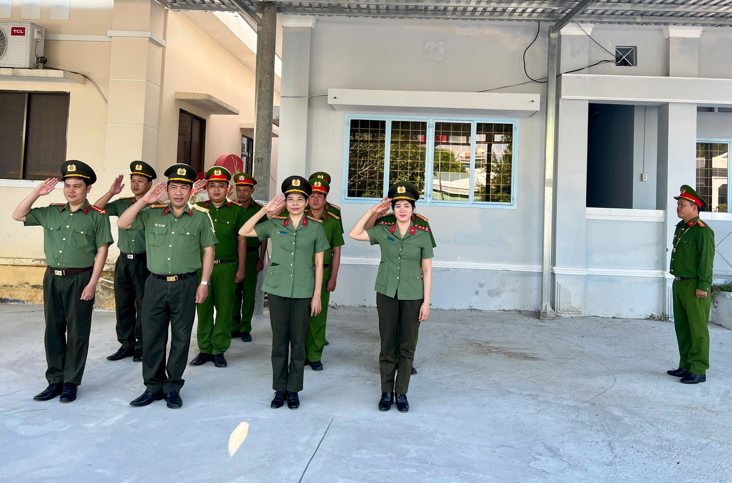 ảnh tập huấn điều lệnh