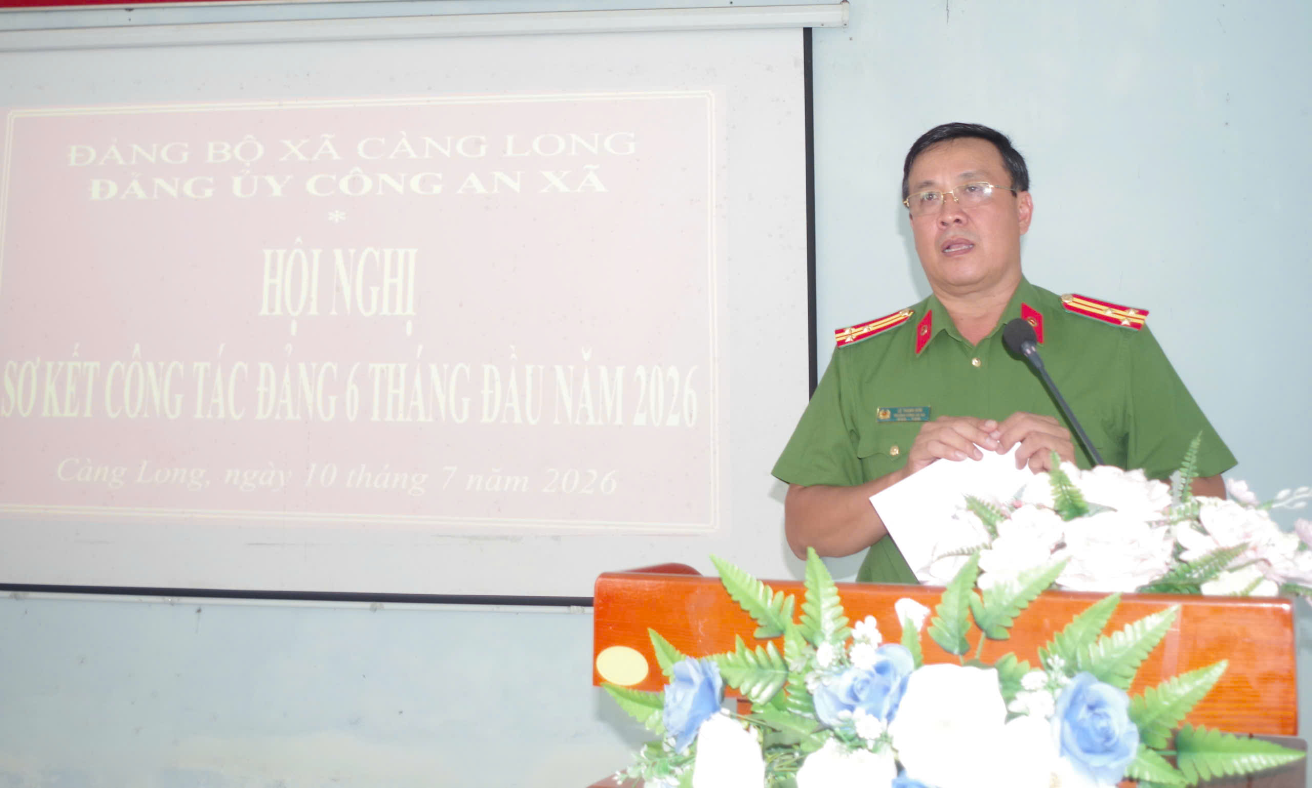 ẢNH ĐỒNG CHÍ LÊ THANH SƠN KẾT LUẬN