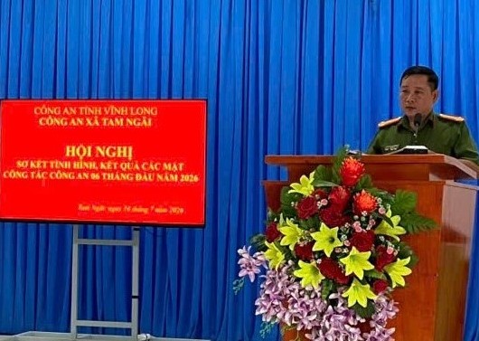 Đ c Lê Quang Chinh phát biểu tiếp thu chỉ đạo