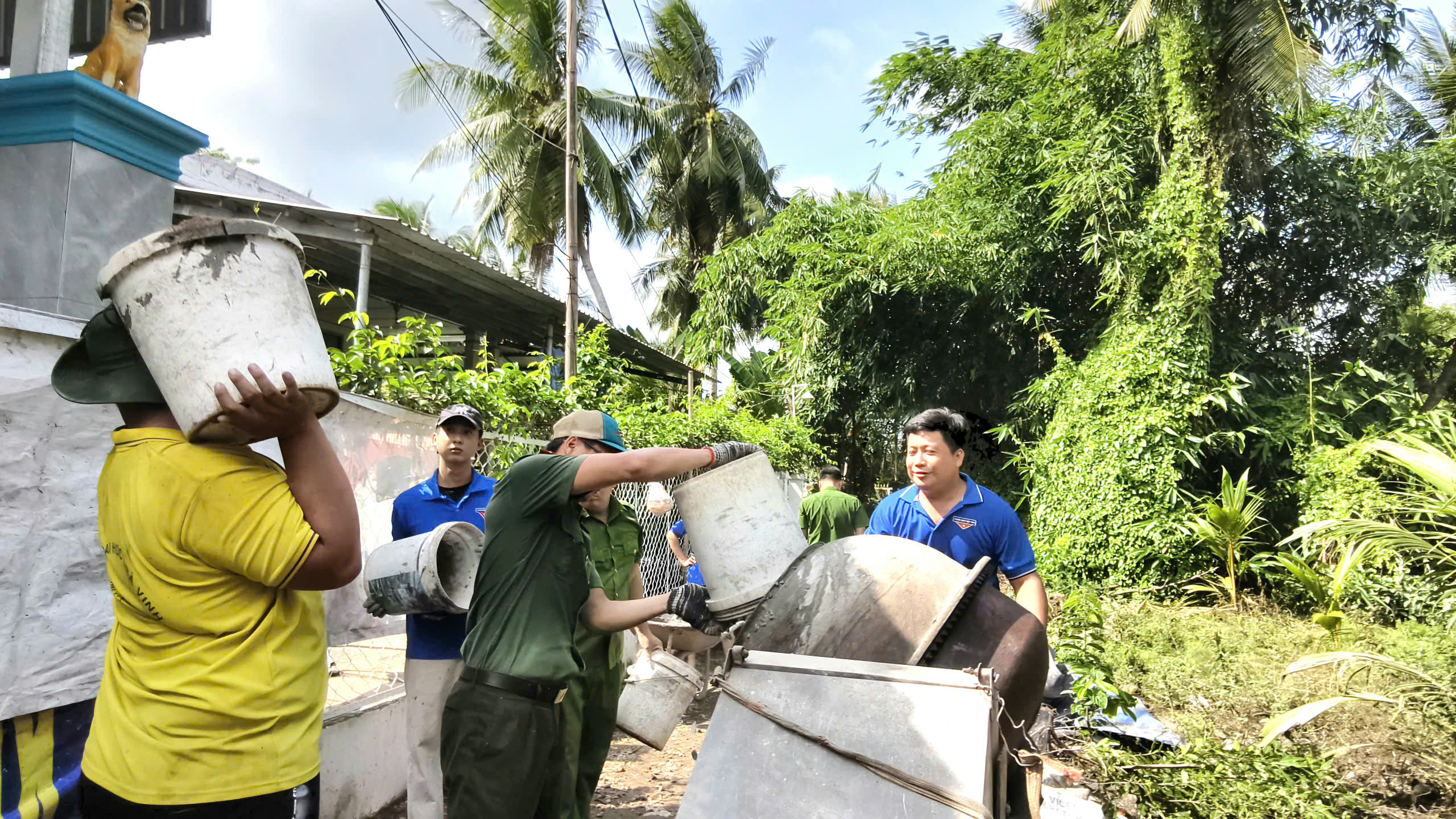Hoạt động cụ thể của CBCS CAX Càng Long 5