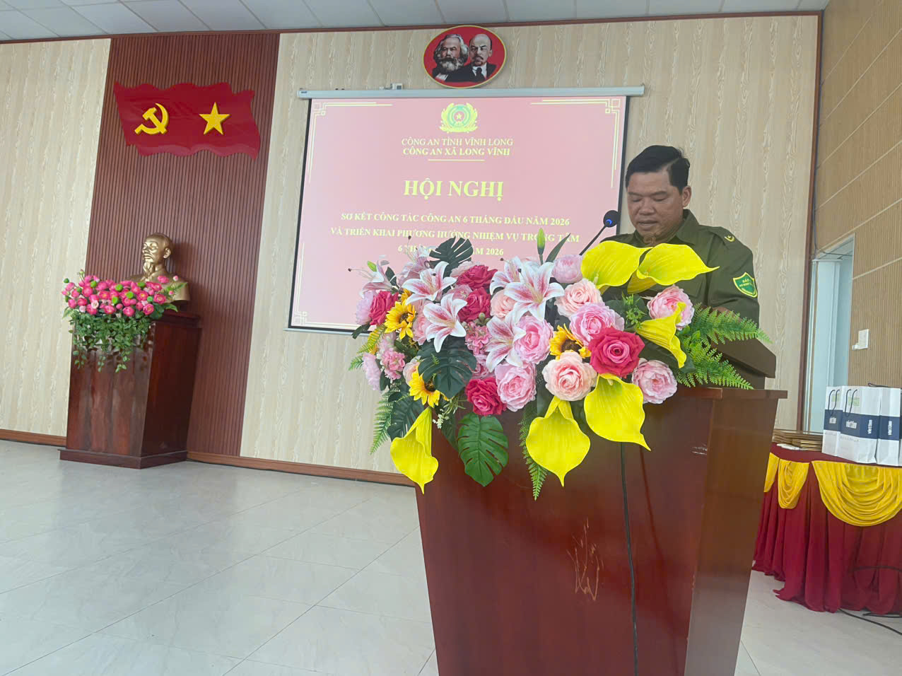 Lực lượng ANTT tham luận hội nghị