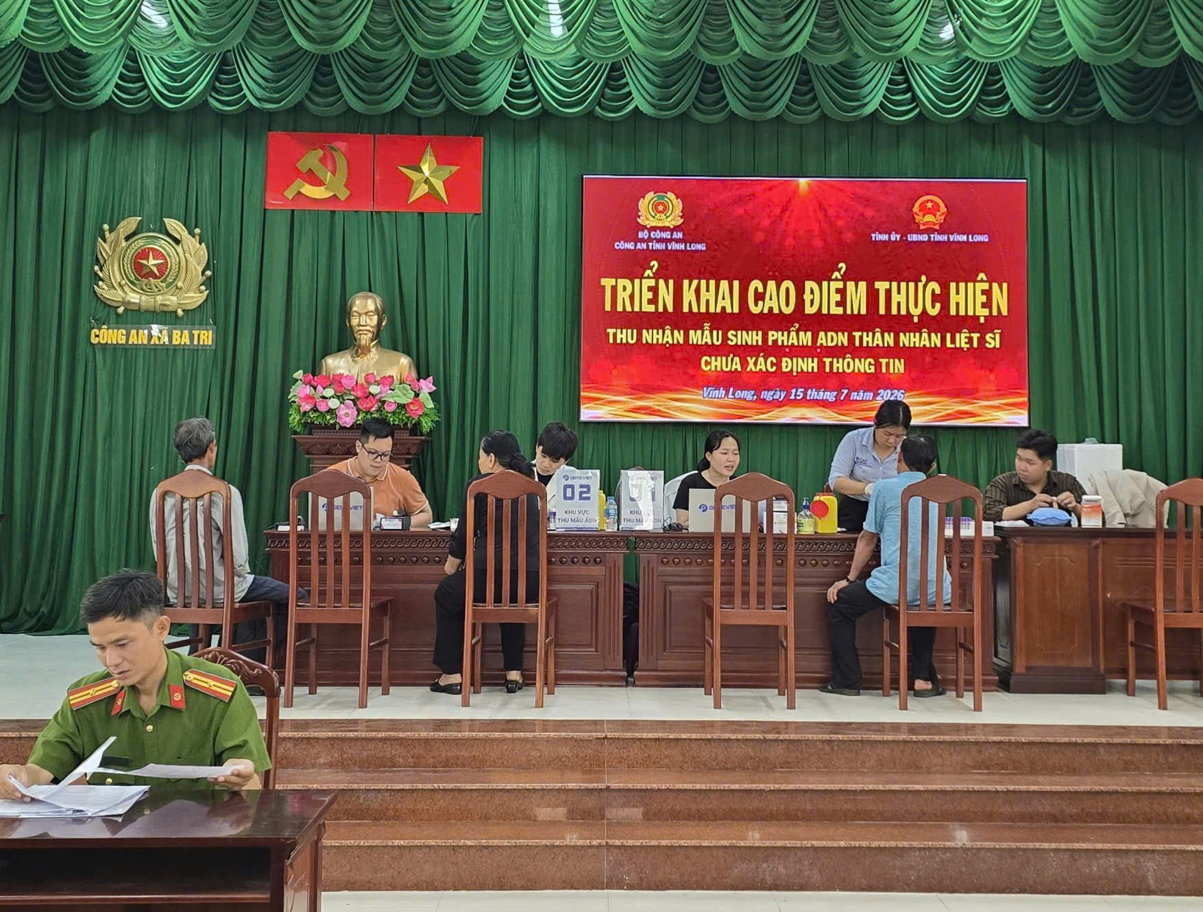 Lực lượng Công an các xã, phường trên địa bàn tỉnh hưởng ứng cao điểm với tinh thần cao nhất (1)