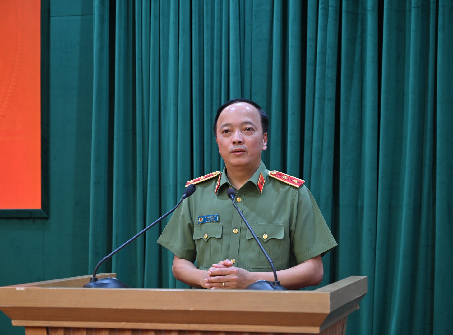 Thứ trưởng Đặng Hồng Đức phát biểu tại Hội nghị