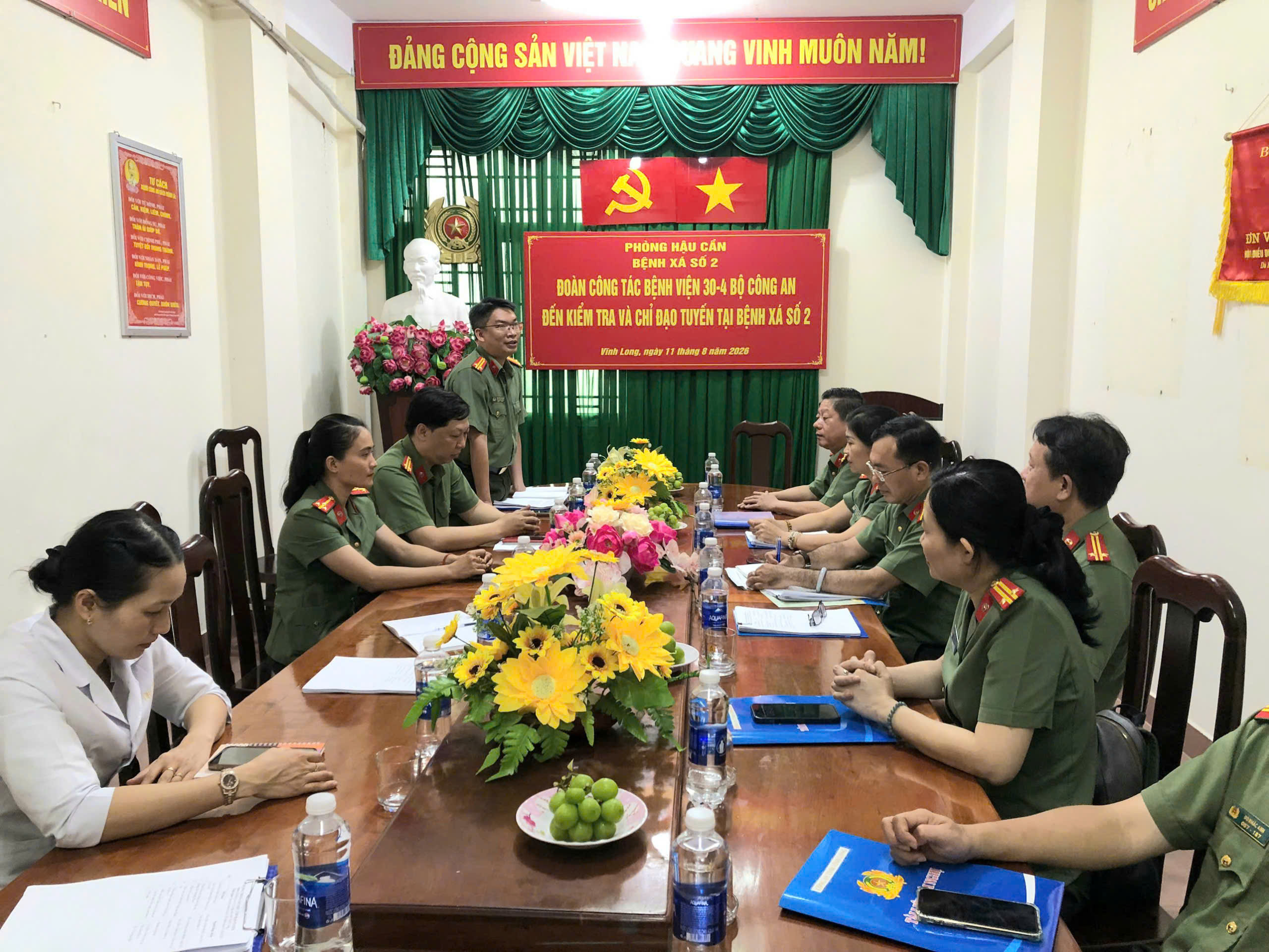 Ảnh đc Cẩn PTP phát biểu