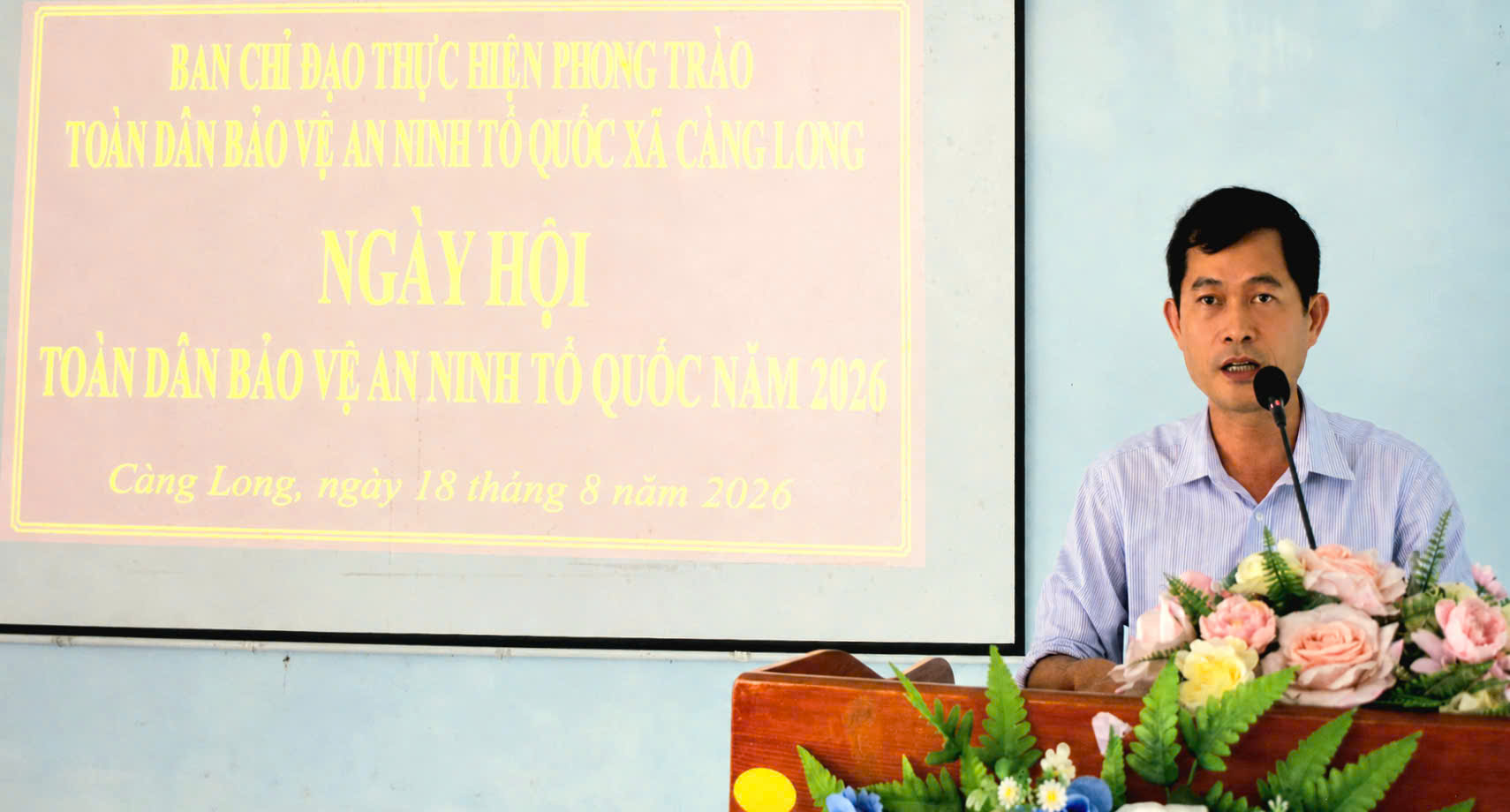 Đ c Dương Vũ Linh phát biểu chỉ đạo tại Ngày hội