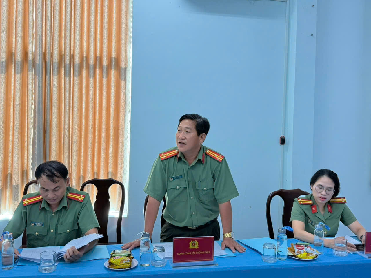 Dai dien Phong PX03 chi dao