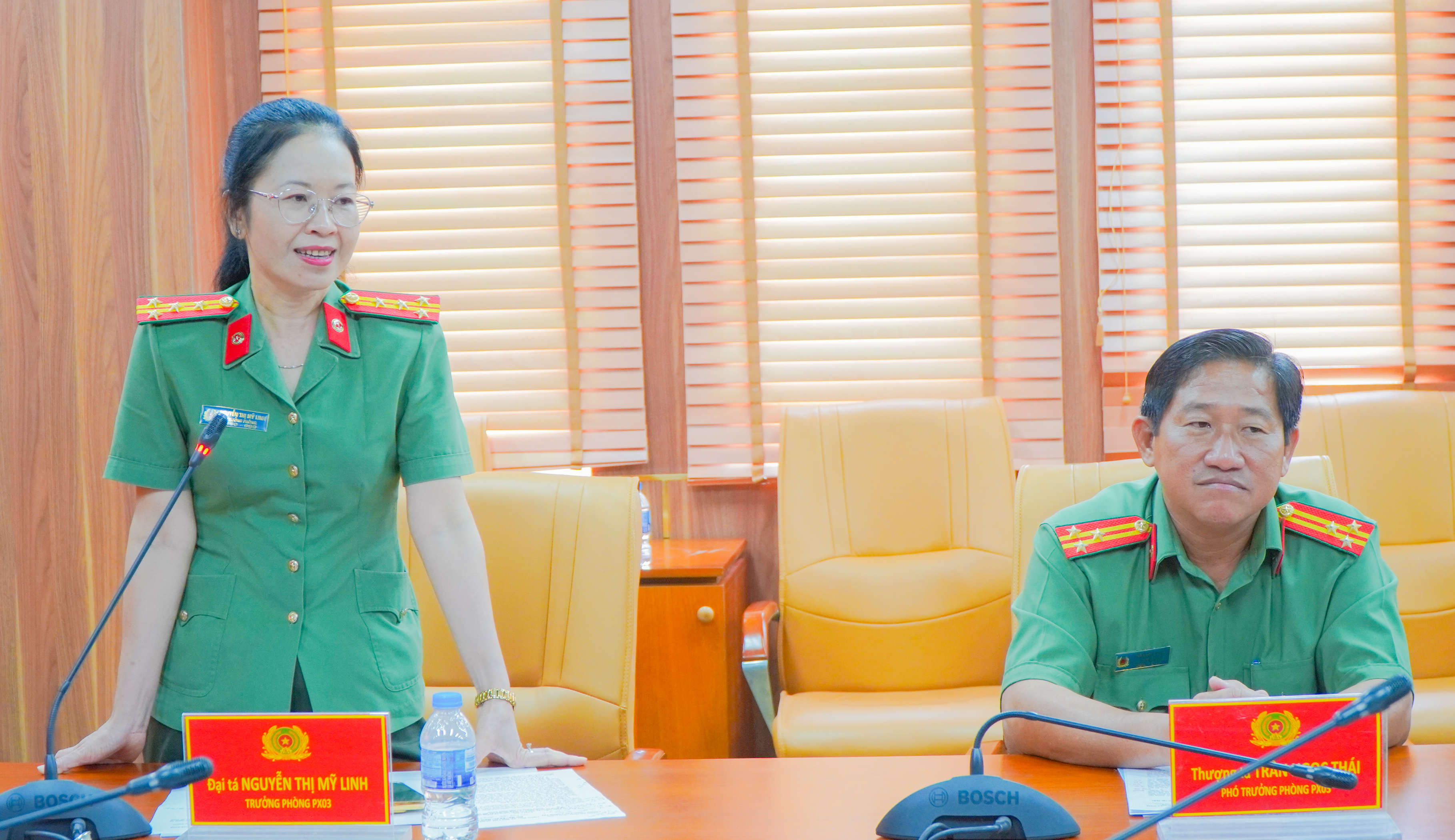 Đại tá Nguyễn Thị Mỹ Linh pb