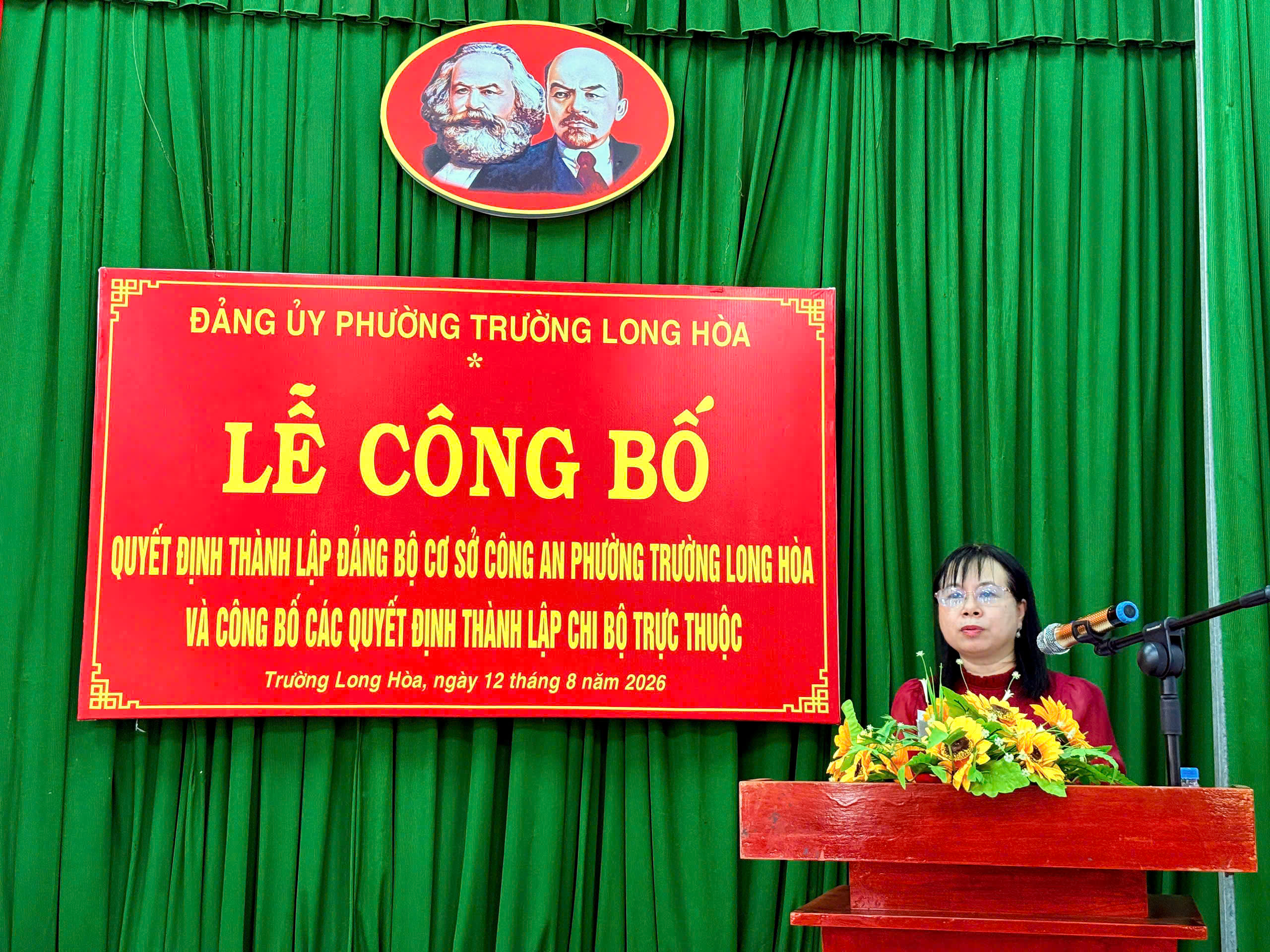 Đc Cao Thị Hồng Gấm phát biểu