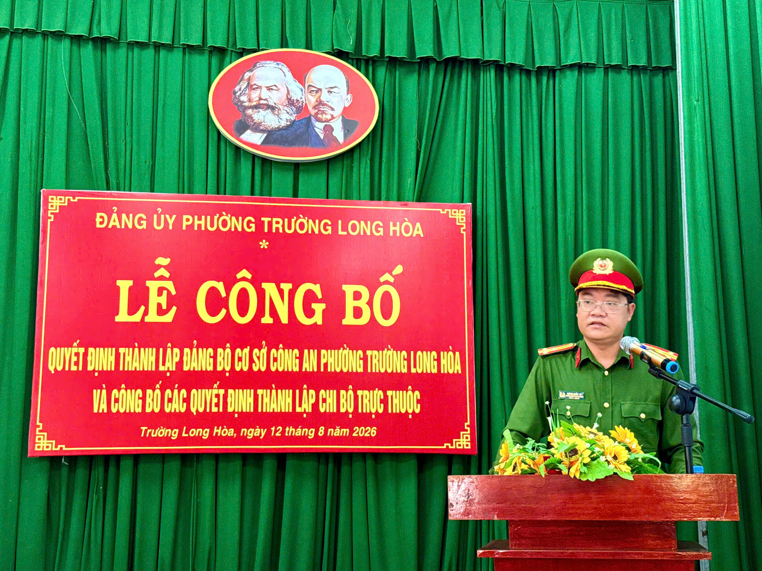 Đc TCA phát biểu
