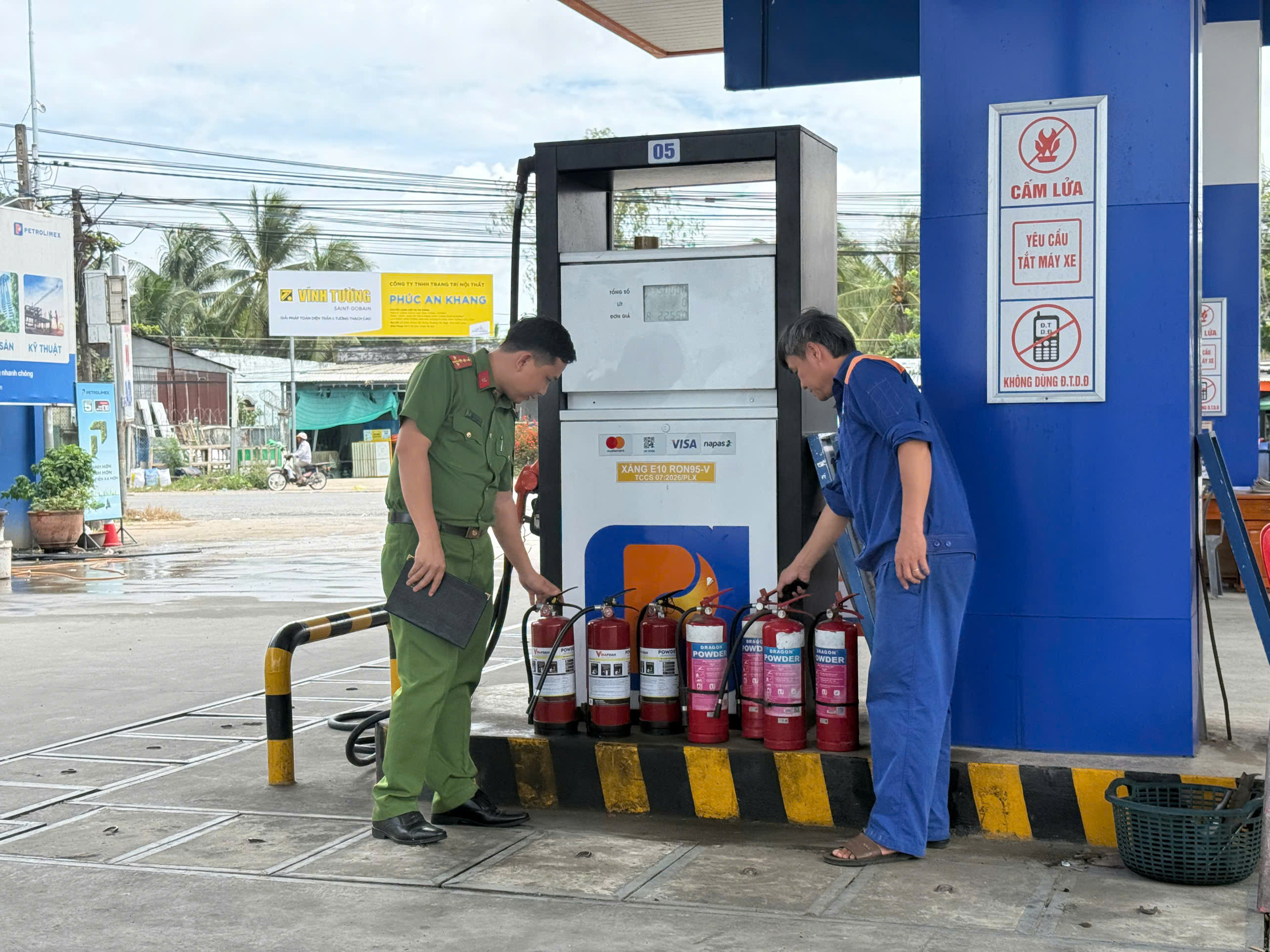 Kiểm tra thiết bị phòng cháy, chữa cháy tại cơ sở