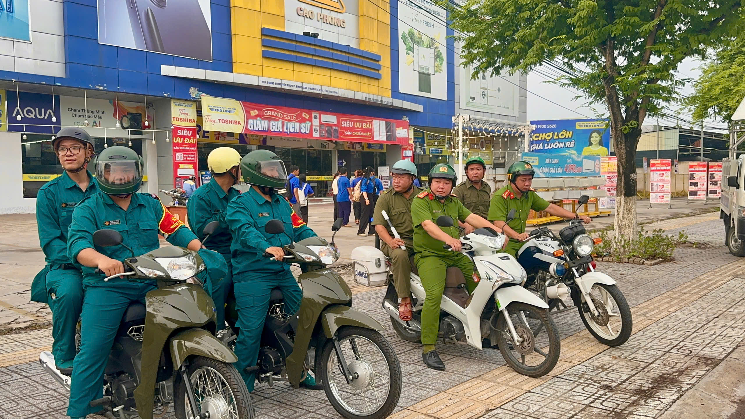 Ra quân, nhắc nhở các trường hợp