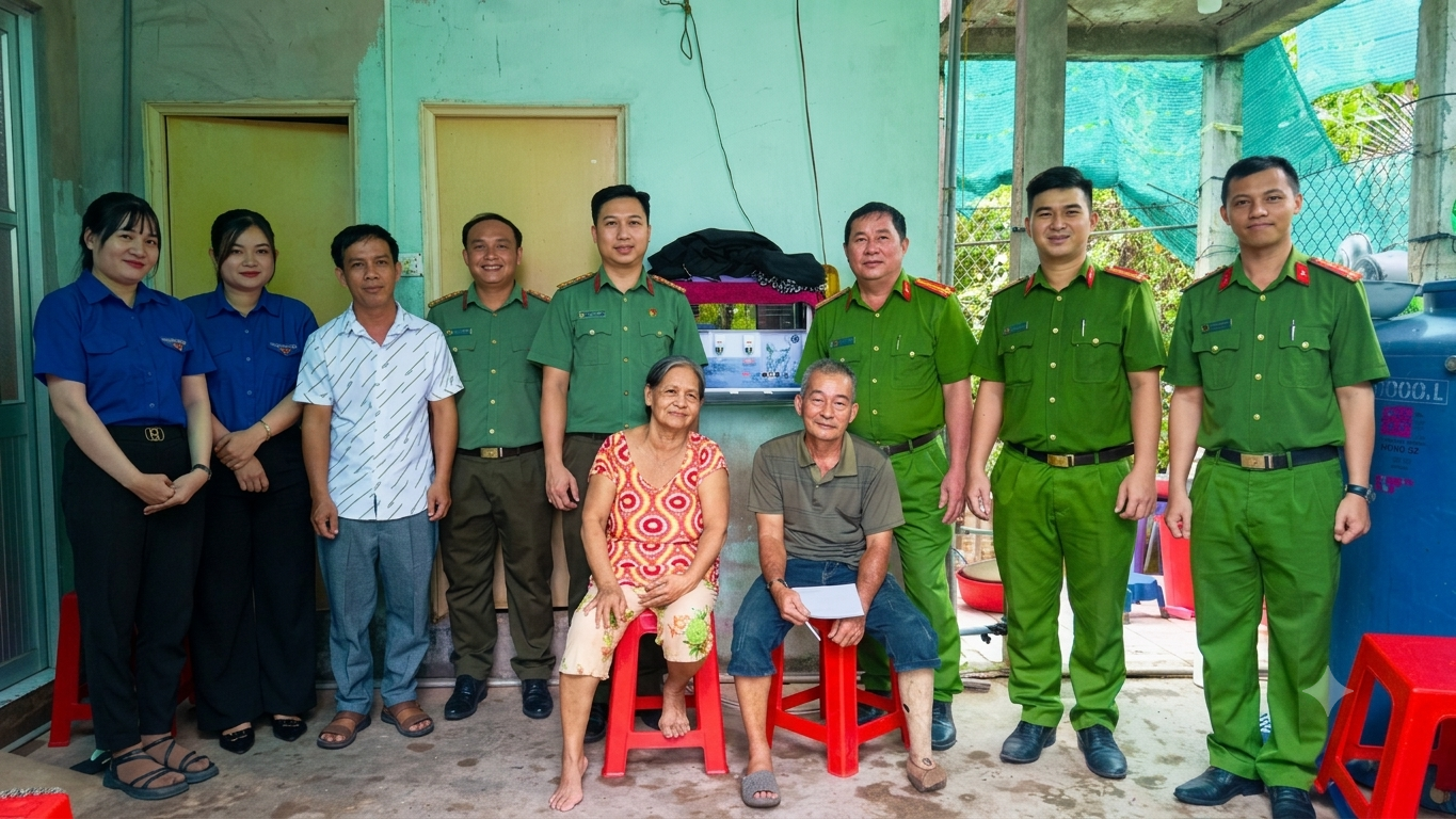 Thăm thương binh