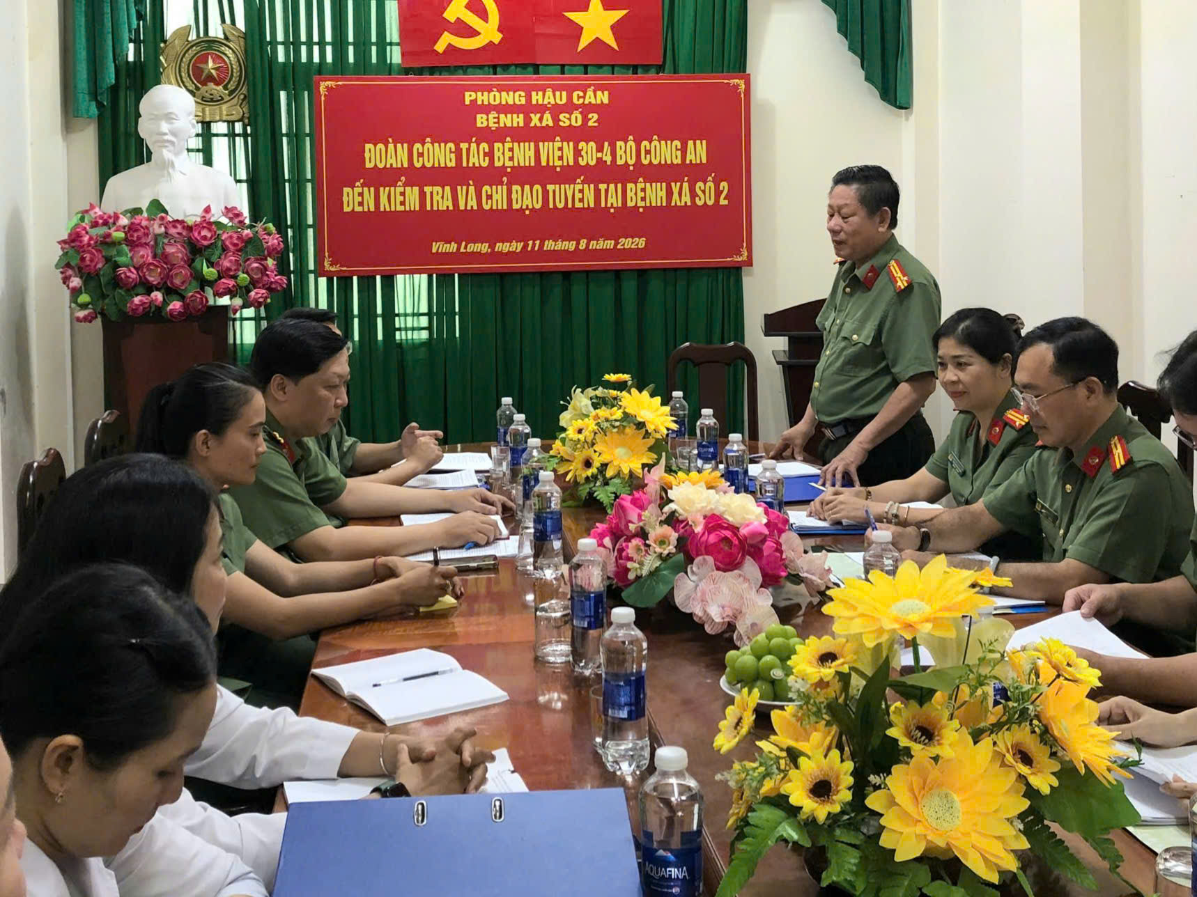 Thượng tá Phan Quang Toản PGĐ BV 30 4 phát biểu