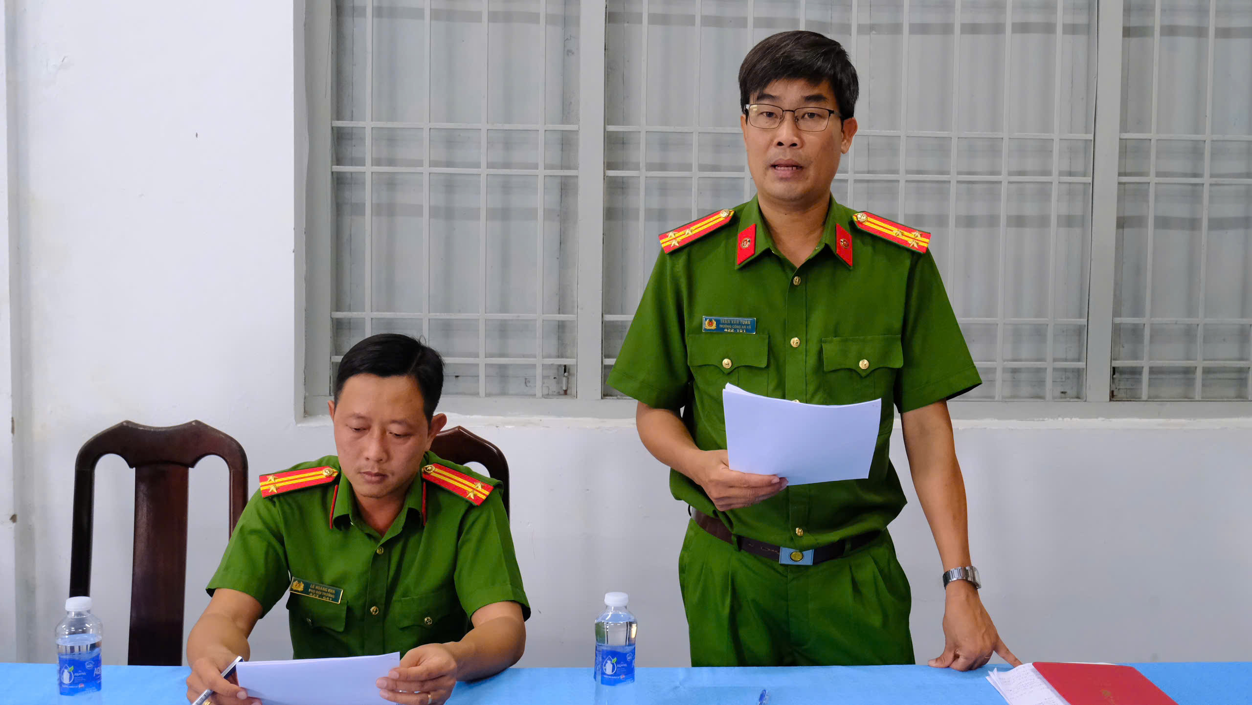 Trưởng Cơ sở báo cáo