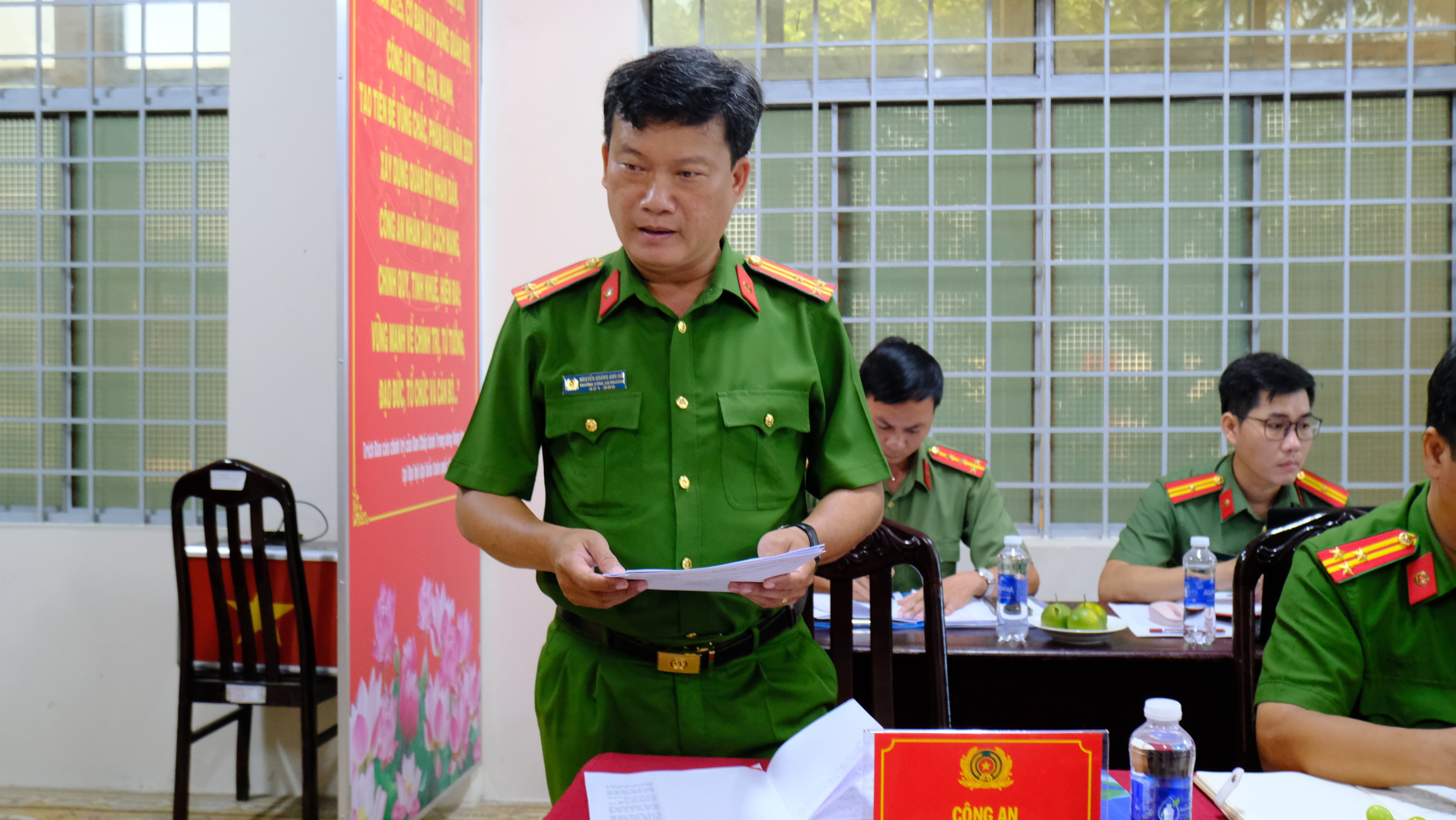 Trưởng Công an phường Phú Khương