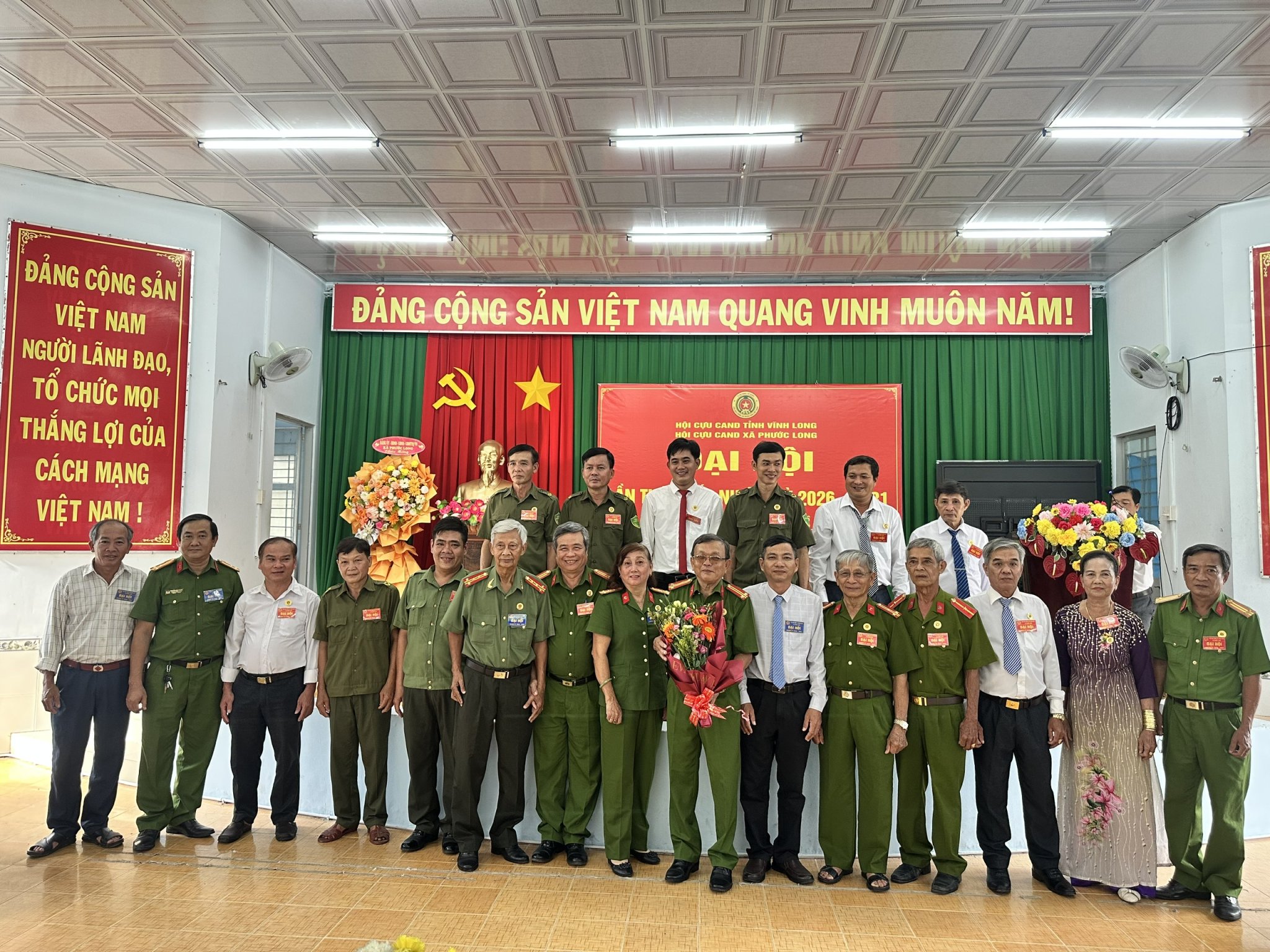 Ảnh BCH Hội Cựu CAND ra mắt Phước Long