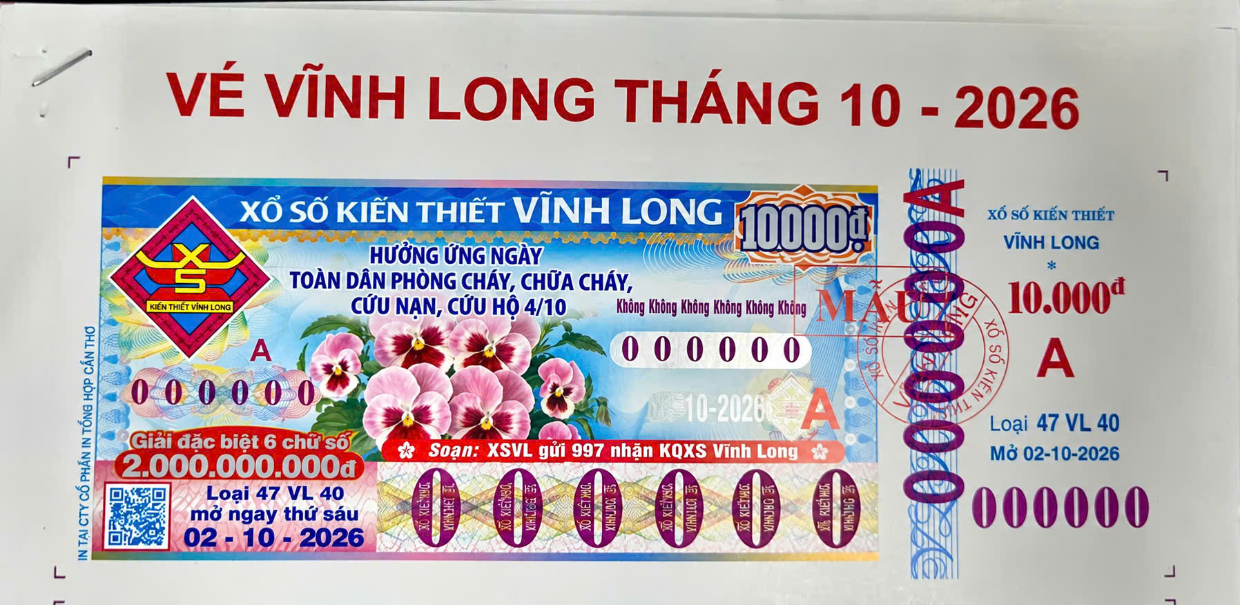 ảnh vé số 02 10 2026