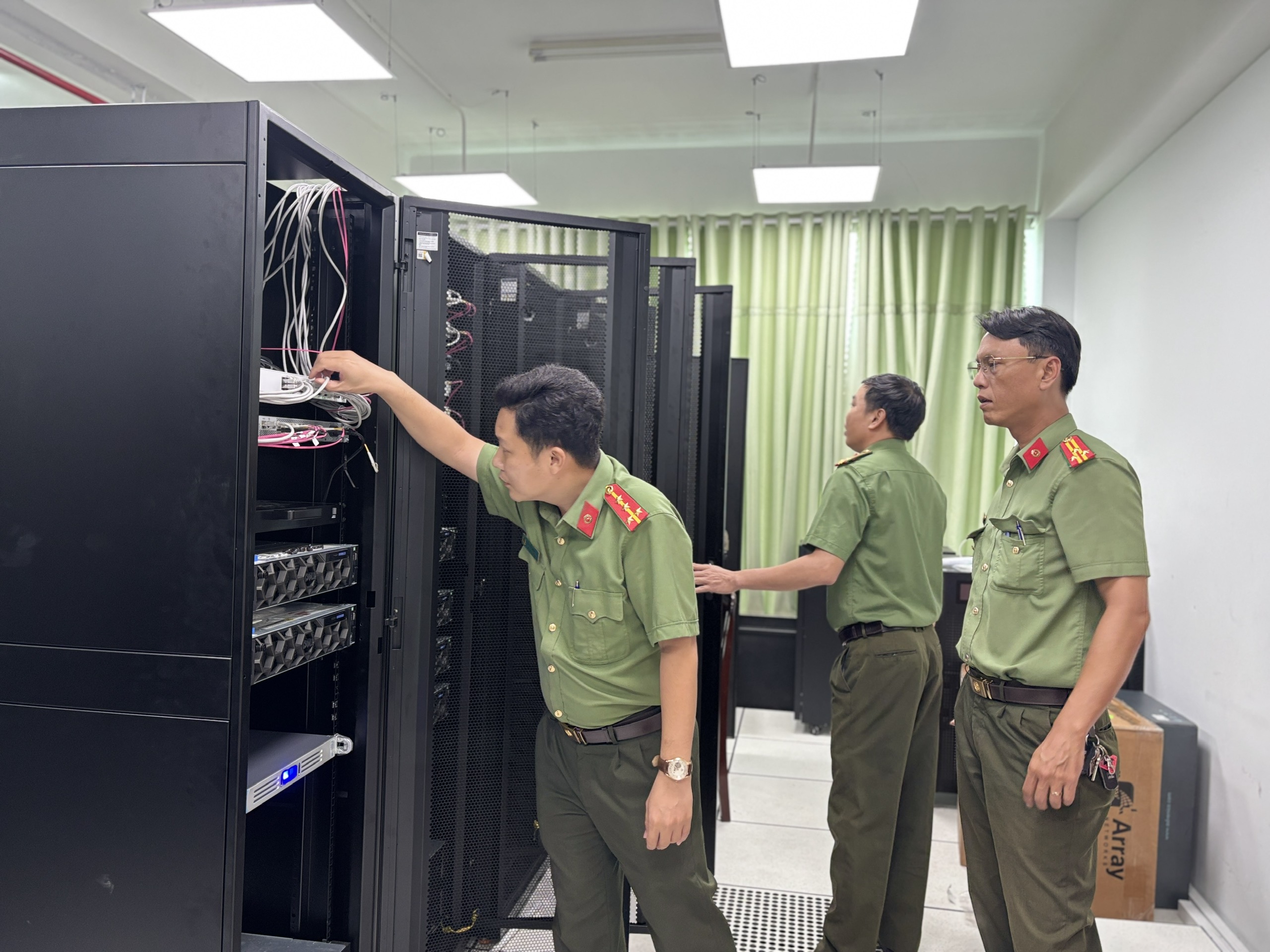 Cán bộ Đội CNTT