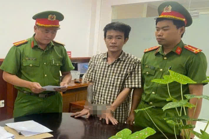 Công an thi hành các quyết định đối với bị can Trần Ngọc Mỹ