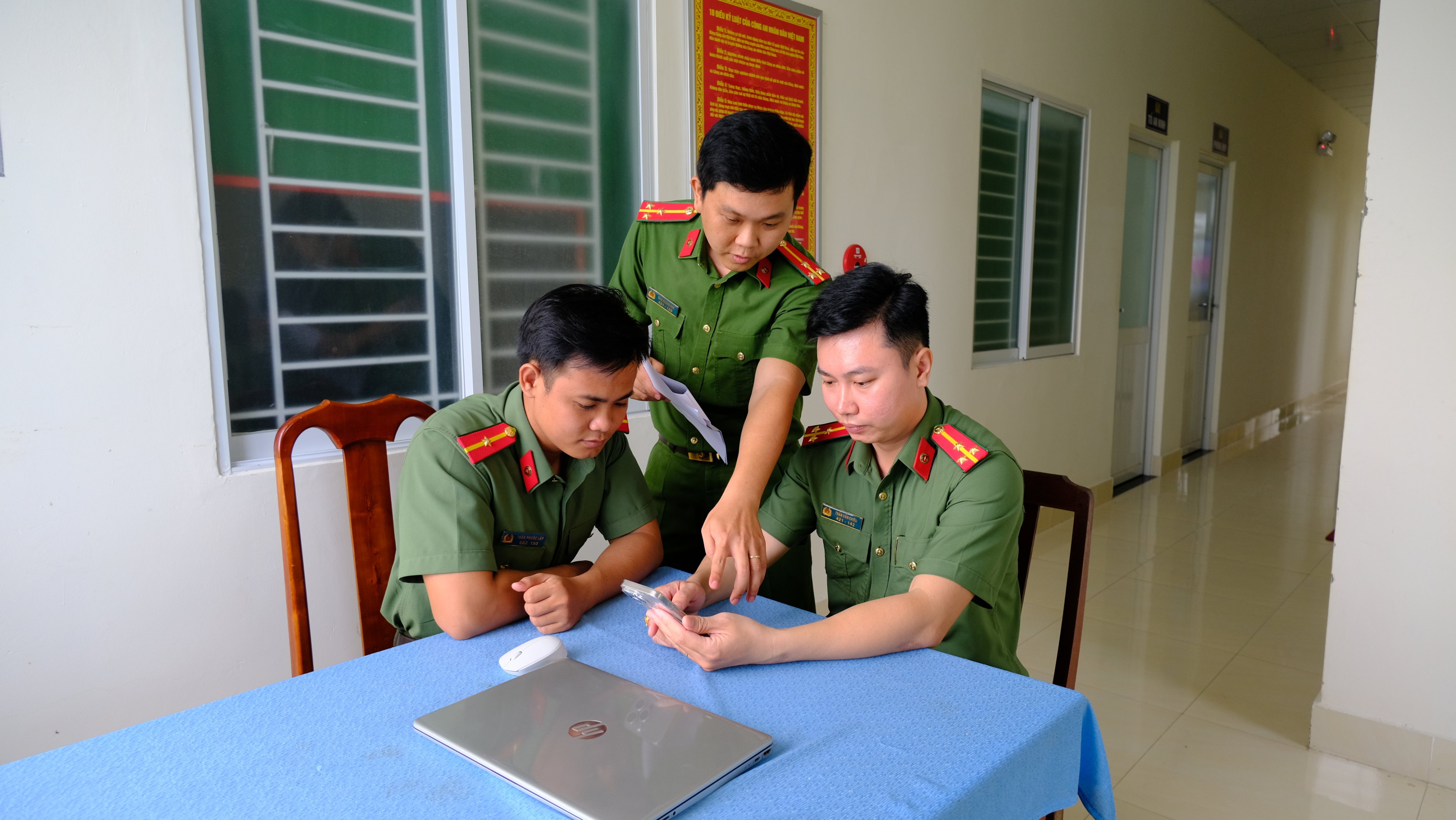 Công an xã Thạnh Trị