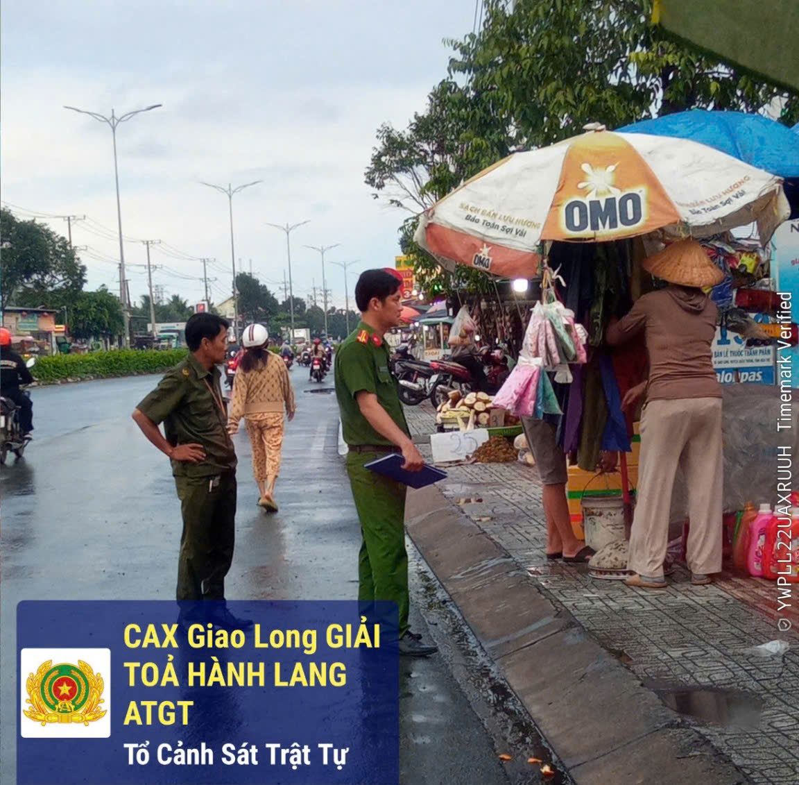 CSTT giải toả hành lang ATGT