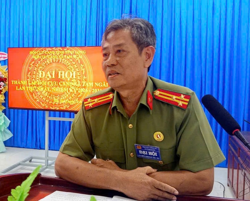PCT Hội Ông Văn Sở phát biểu