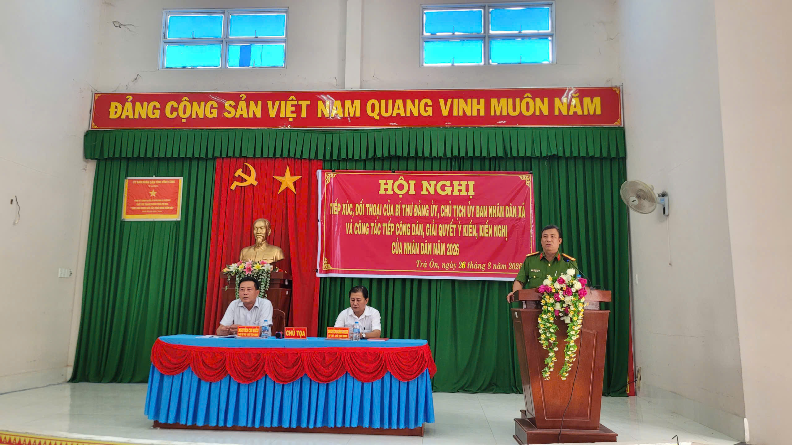 Trưởng CAX tham gia trả lời kiến nghị