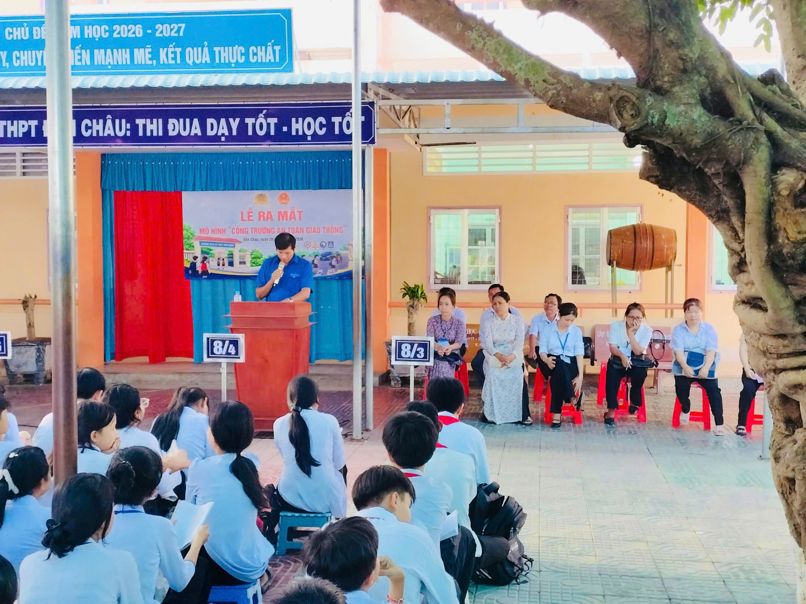 Đại diện Ban Chủ nhiệm mô hình phát biểu