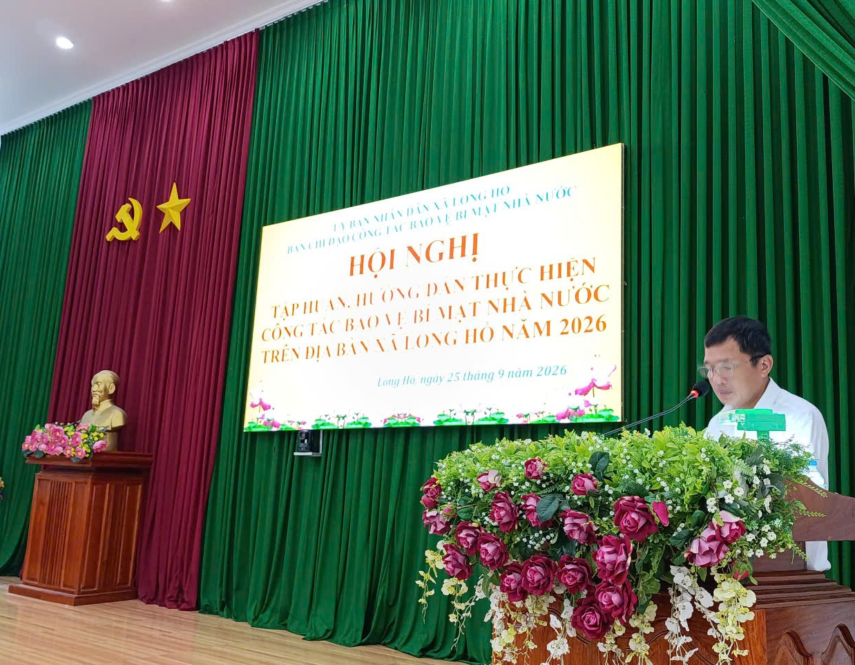 Đồng chí Trương Thanh Trà Phát biểu khai mạc hội nghị