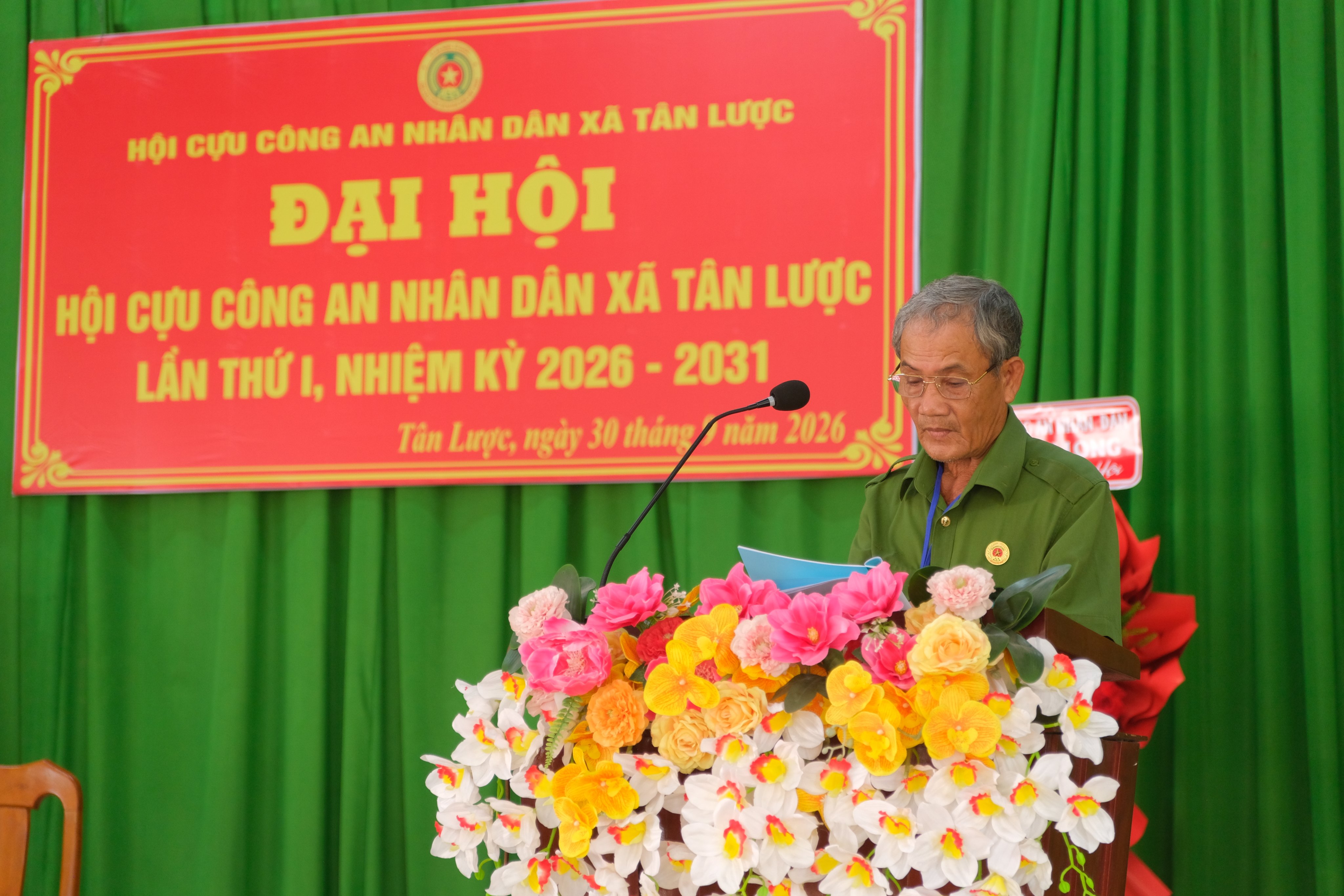 Thành viên Hội Cựu CAND phát biểu đóng góp ý kiến 2